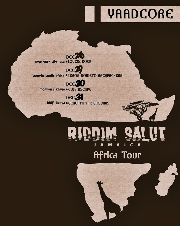 Yaadcore Riddim Salut